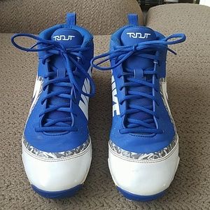 Men's size 9.5 Nike Trout baseball spikes 2018 ed.